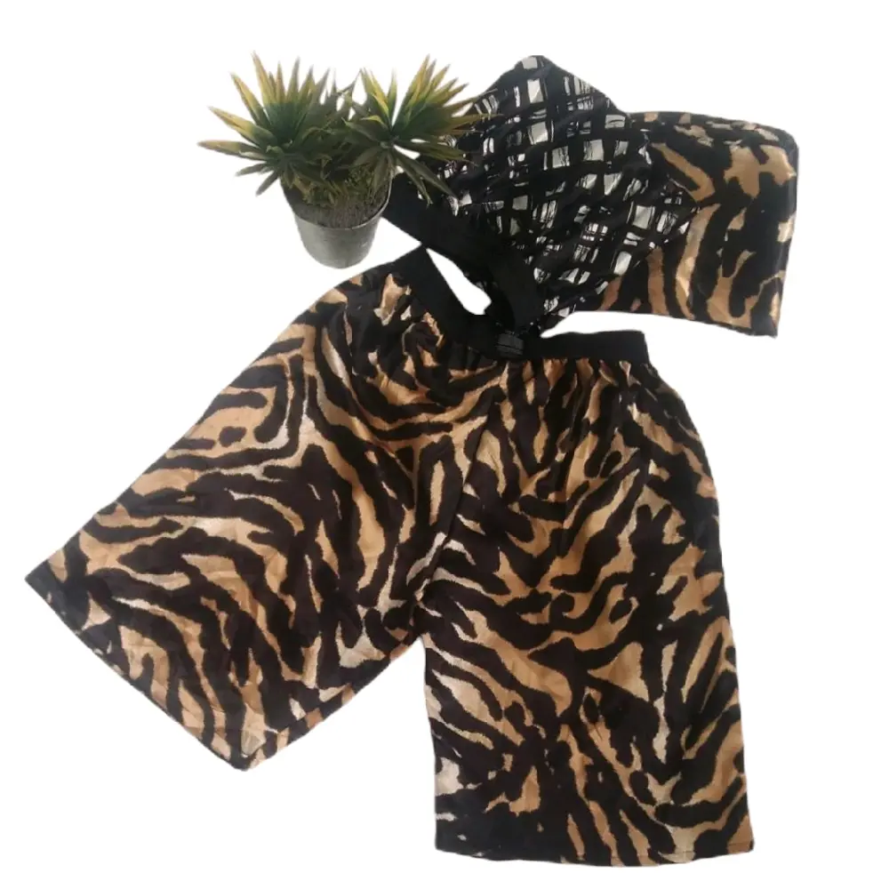 Paket Celana Pendek Wanita Rumahan Motif 2 Pcs - Harga Murah - Satin, Shorts Dewasa, Kulot, Santai
