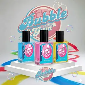 JBT Perfume Aroma Bubblegum Botol Kaca 30 ml Parfum Manis Segar Tahan Lama Hingga 8 Jam Aroma Permen Karet Wangi Segar Cocok untuk Sepanjang Hari
