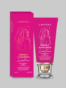 Lavatera Perfect Sunscreen Lavatera SPF 50 PA++ Kombinasi Serum & Niacinamide 5% untuk Kulit Cerah & Sehat 40 mL