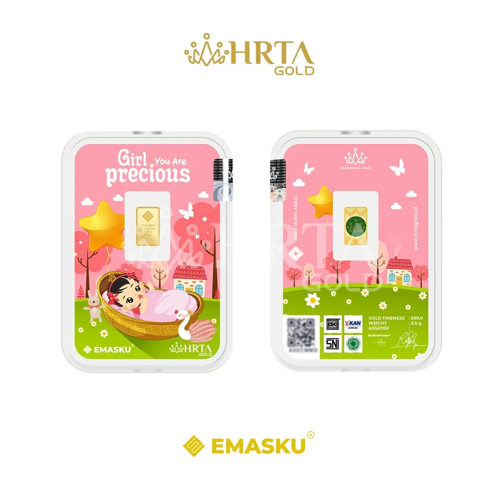 EMASKU Moment 0.5 gr, Baby Born, Princess In Baby Basket, Pink