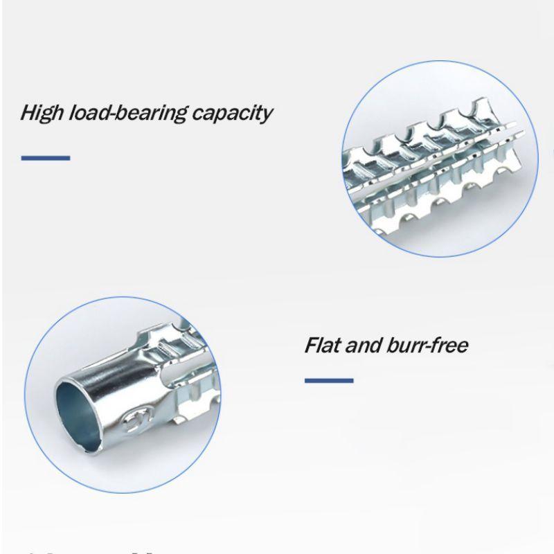 50set M6x30/ M8x32 Angkur Baut Tembok Sekrup Wall Anchor Tembok Sekrup Dinding Tembok Angkur Baut ekspansi besi, sekrup ekspansi logam, paku dinding semen