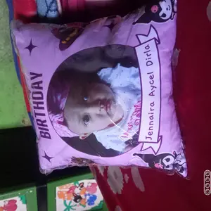 Kado Ultah Bantal Foto Printing Custom Proses Cepat