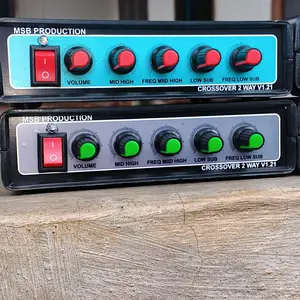 CROSSOVER MINI 2 WAY AKTIF DC 12 VOLT , MINI CROSSOVER 2 WAY DC 12 V , PEMISAH SUARA LOW MID