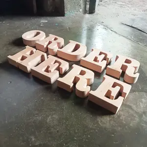 HURUF ANGKA KAYU TINGGI 5 CM