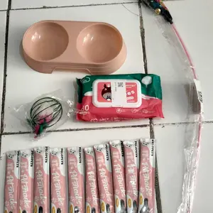 FOLOPETS Tongkat Kucing Bola Gigitan Kucing Anjing Mainan Tikus Untuk Kucing Mainan Kucing meongmeong kucing