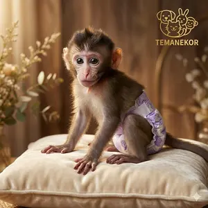 Popok Hewan Peliharaan Berekor & Tanpa Ekor Isi 6 | Popok Anjing Kucing Monyet