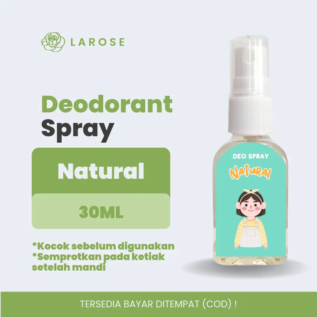 Deodorant Spray with Tawas non Aroma
