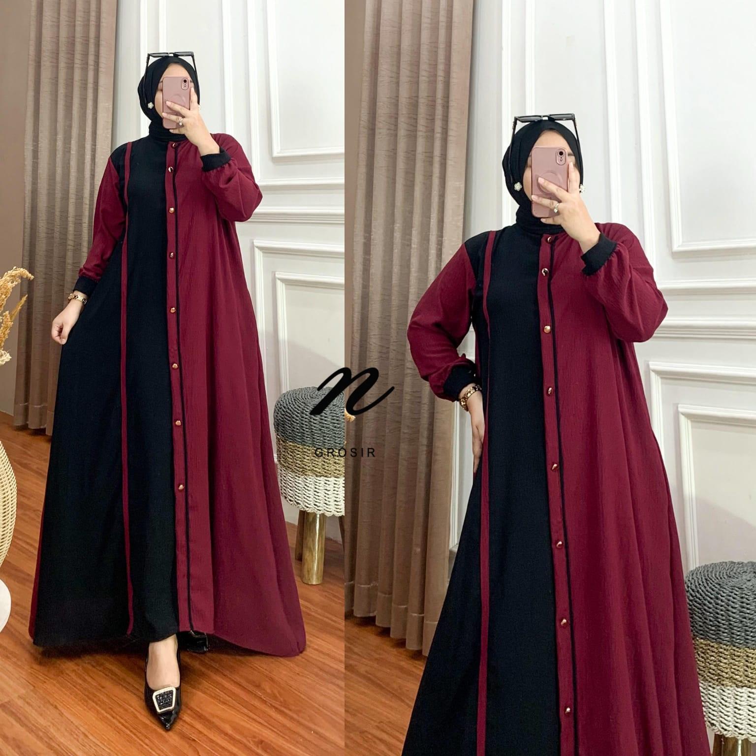 Abaya LAELA Ikhwani - Abaya Mewah