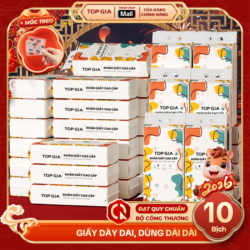   SIZE XL-PREMIUM-ĐA KHO  COMBO 10 bịch khăn giấy đa năng CỠ ĐẠI treo tường đa sắc tiện lợi TopGia  tặng 3 móc treo tường  Giấy Ăn Khăn Giấy phòng bếp giấy rút đa năng treo tường ĐẠT QUY CHUẨN CỦA BỘ CÔNG THƯƠNG  SIZE XL - PREMIUM   DS  