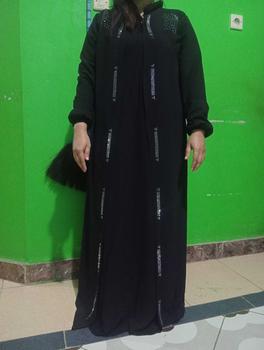 Product Review of GAMIS ABAYA TAMARA DRESS UKURAN S M L XL XXL BUSUI FRIENDLY Muslim Ceruty from h**a 0