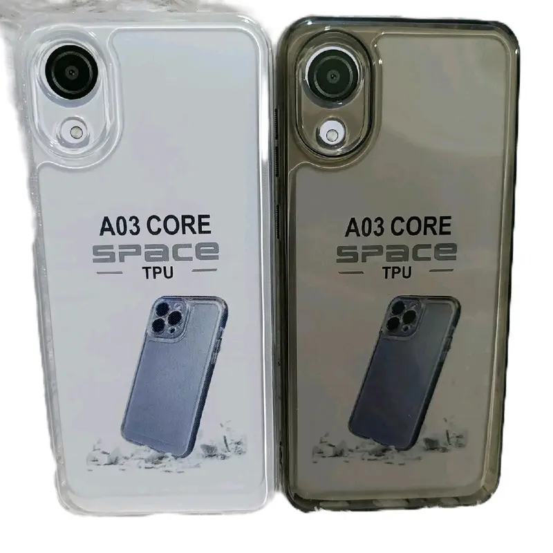 Softcase Casing SAM A03 CORE  Selikon Bening Trasparan Pelindung belakang HP+Camera Silikon 0