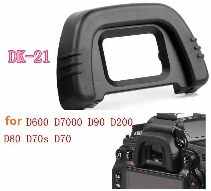 Cốc Mắt Cao Su Thị Kính Mắt, DK-21, Tương Thích Với Máy Ảnh Nikon D300 D200 D90 D80, Có Sẵn Trong 1 / 5 / 10 Cái