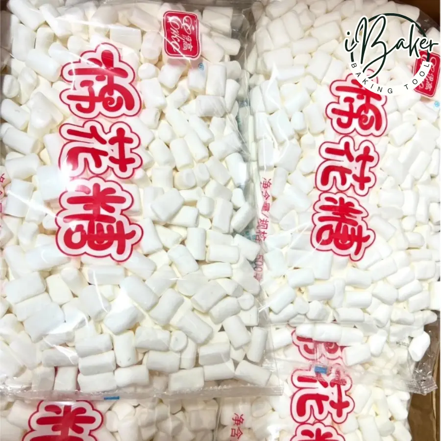 [RẺ VÔ ĐỊCH] Kẹo Marshmallow Erko, Kẹo Bấc Trắng GIẢM NGỌT 40%, Nguyên Liệu Làm Set Kẹo Nougat