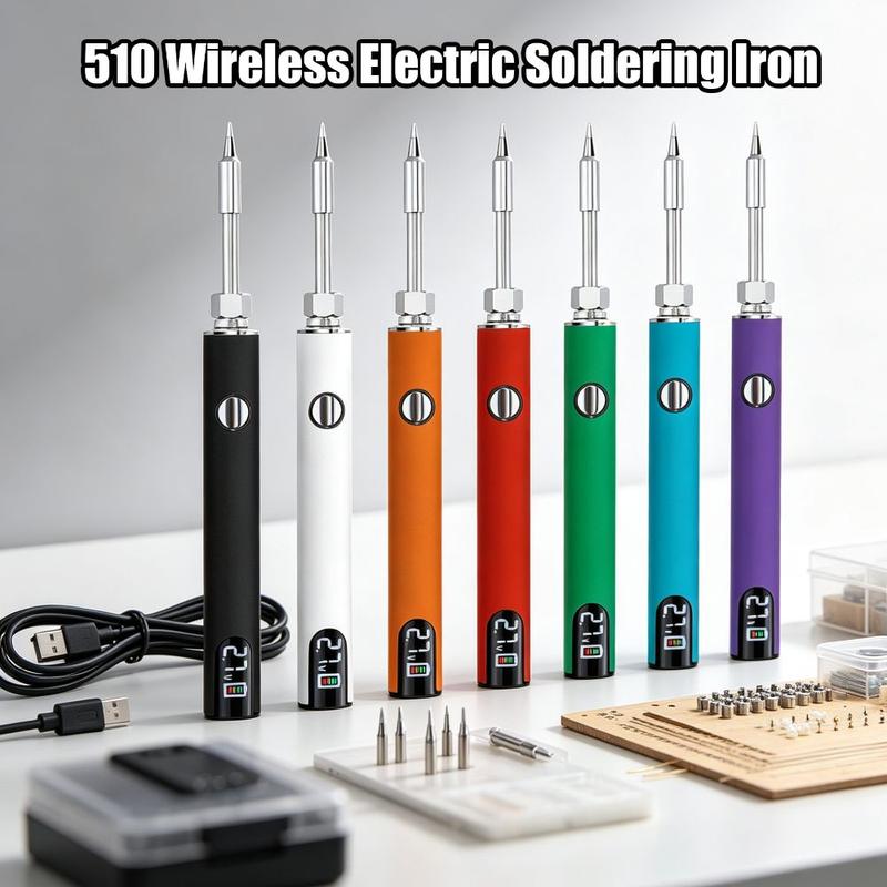 LIANMOMAOYI Di động Không dây Mỏ hàn điện Sạc nhanh USB Điện áp có thể điều…