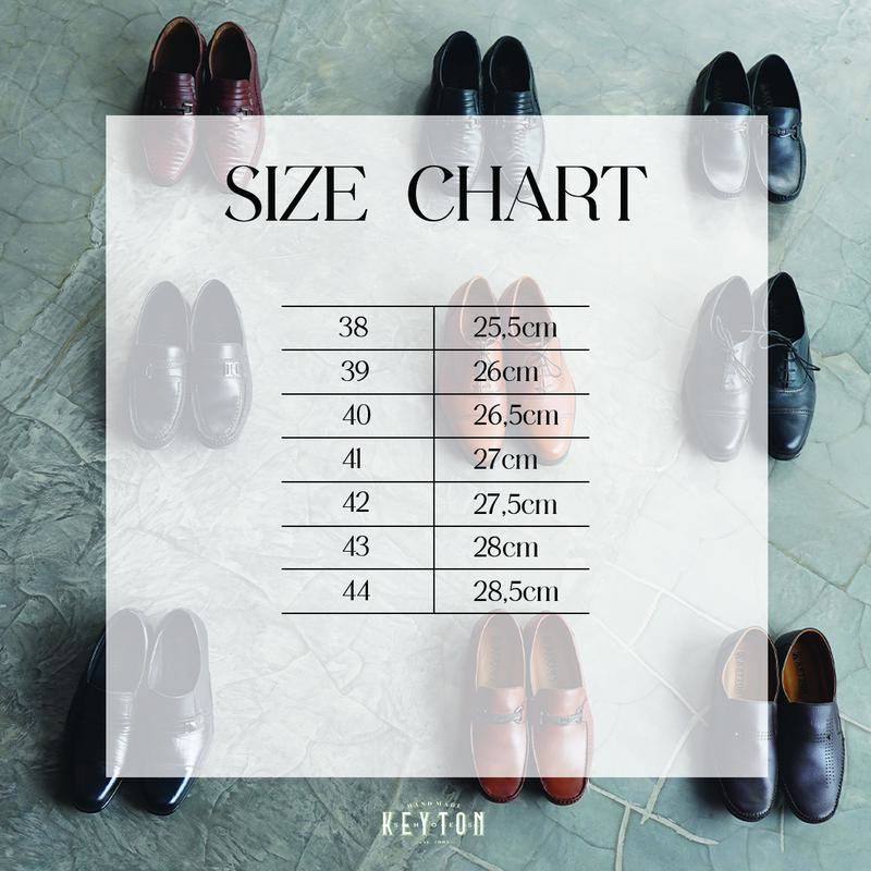 Product Introduction of Keyton Leather PRATO MAROON Sepatu Formal Pria Kulit Asli 0
