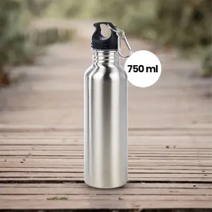 UPORS Botol Minum Portable Stainless Steel dengan Carabiner - GBD