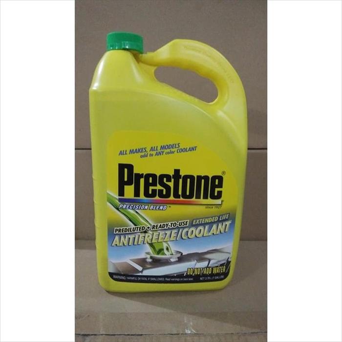 Gambar Air Radiator Coolant Anti Freeze Prestone 33% Hijau Asli 3.78 Liter Default dari JayaRayaParts Kab. Tangerang Tokopedia