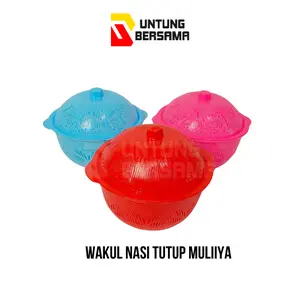 WAKUL NASI TUTUP MULIYA PLASTIC SERBAGUNA