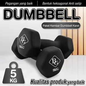 Bettergrow Dumbell Neoprene Barbel Anti Slip Alat Olahraga Fitness Latihan Beban Gym Rumahan Q304 Sport