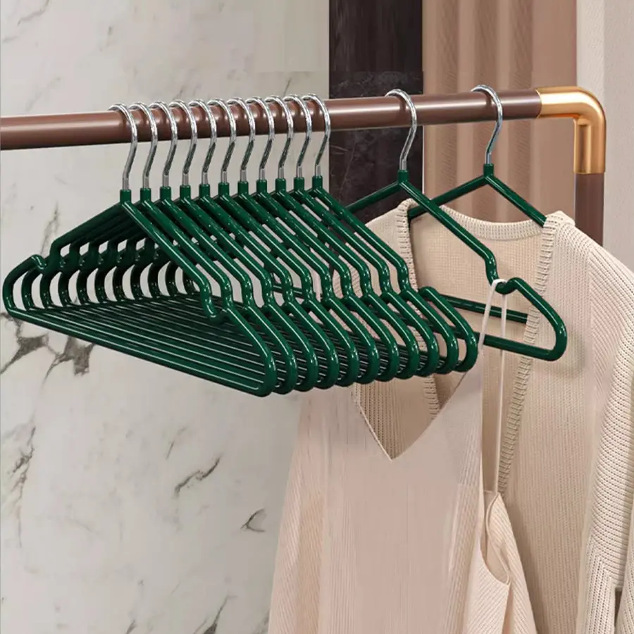 Hanger baju gantungan baju anti karat hanger pakaian dewasa Hanger Dewasa/ Gantungan Baju /Hanger Baju Stainless Stell  Anti Karat Kokoh