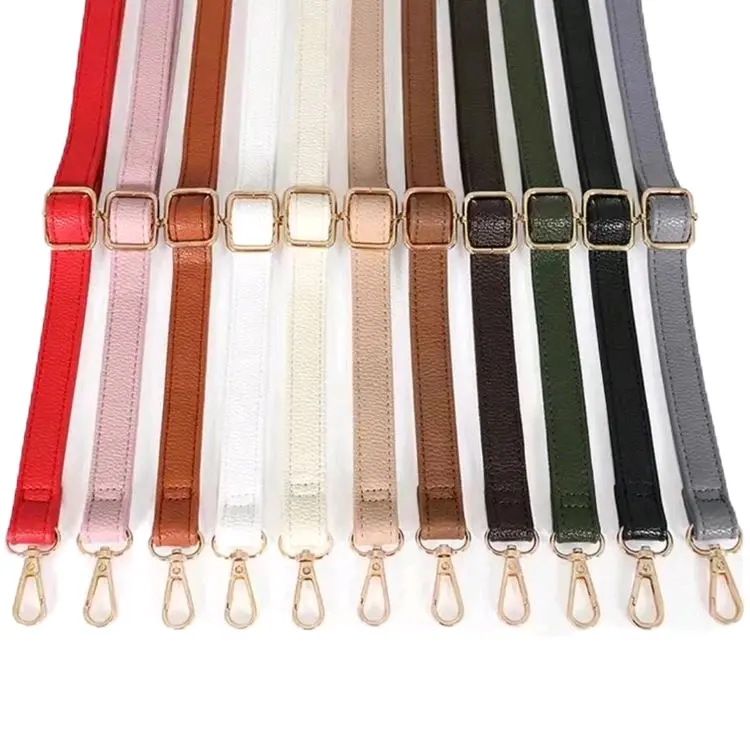 tali & rantai tas avika tali panjan tas/strap bag/aksesoris kuning emas dan silver tali tas Wanita 0
