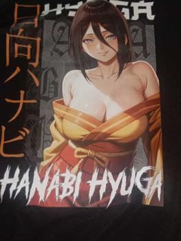 Product Review of Kaos Hanabi Hyuga karakter naruto Anime from A** C**W 0