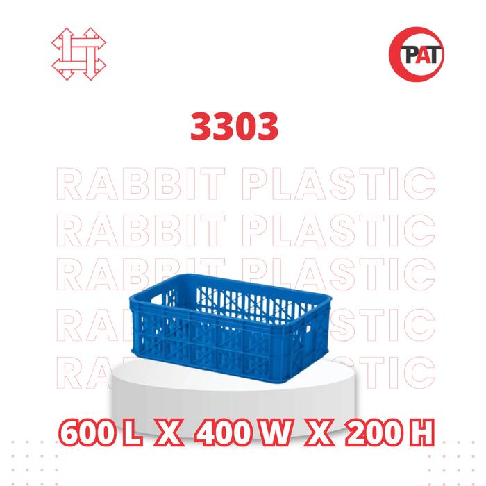 Gambar Rabbit Container Plastik Berlubang 3303 dari Putra Alam Teknologi Kab. Bekasi Tokopedia