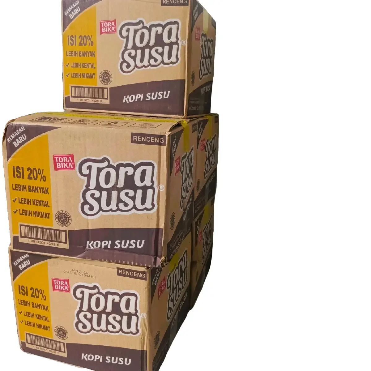 ToraBika Moka / Susu 1 karton Harga grosir Coffee Bubuk
