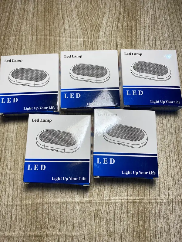 Lampu Plafon Mobil Lampu Led Sentuh Interior Dashboard Lampu Tempel Tanpa Kabel 0