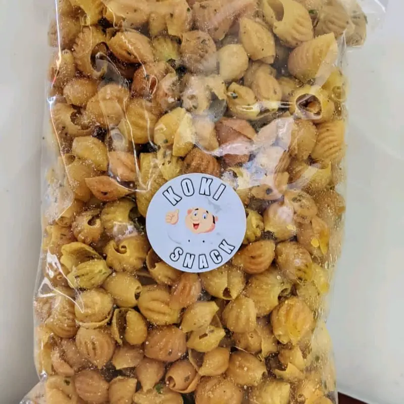 500gr Makaroni Kerang Koki Snack Tasikmalaya < Macaroni Keong Koki Snack 6