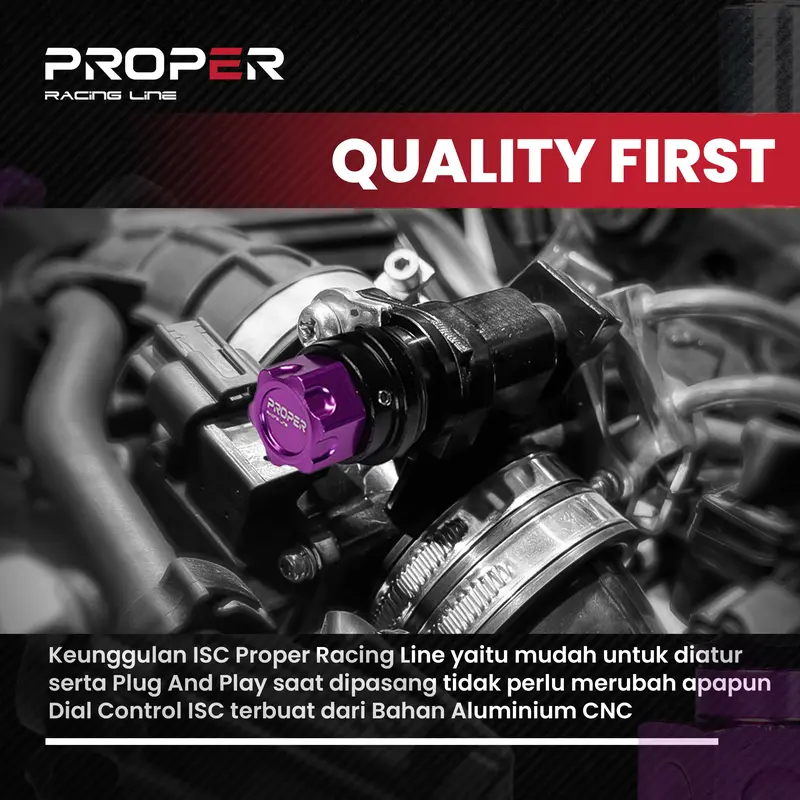 ISC Manual PROPER RACING LINE Vario 125 150 Beat Scoopy FI ESP Idle Speed Control Air Screw 2