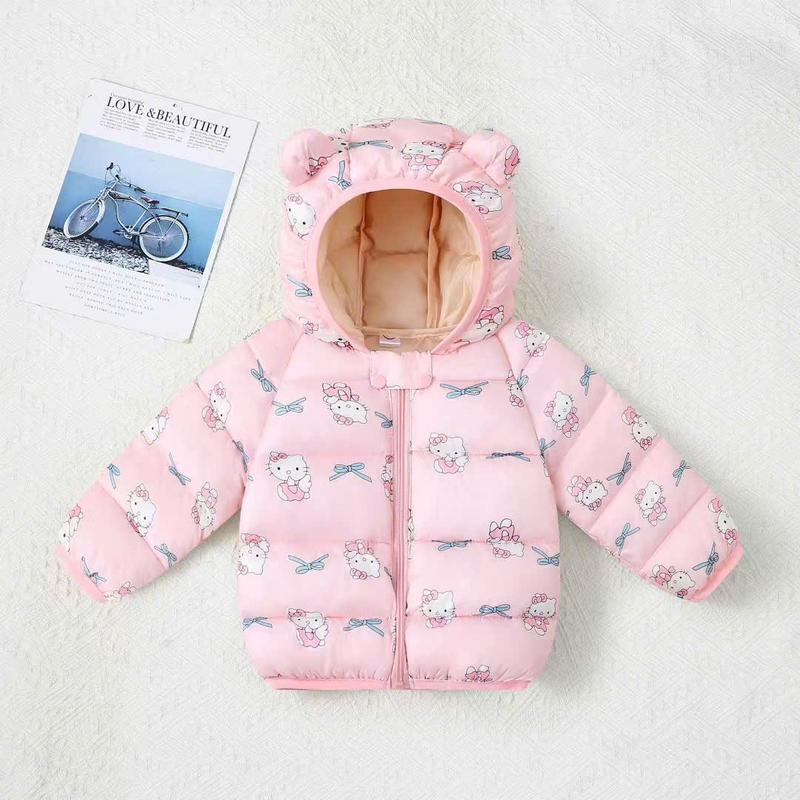  Áo khoác trẻ em mùa đông siêu nhẹ có mũ trùm đầu ấm áp cho bé 8-21kg – Áo phao cho bé hình ngộ nghĩnh hàng QCCC 