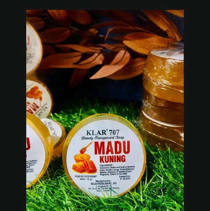 Sabun Klar Madu Kuning Pembersih Wajah Original 2
