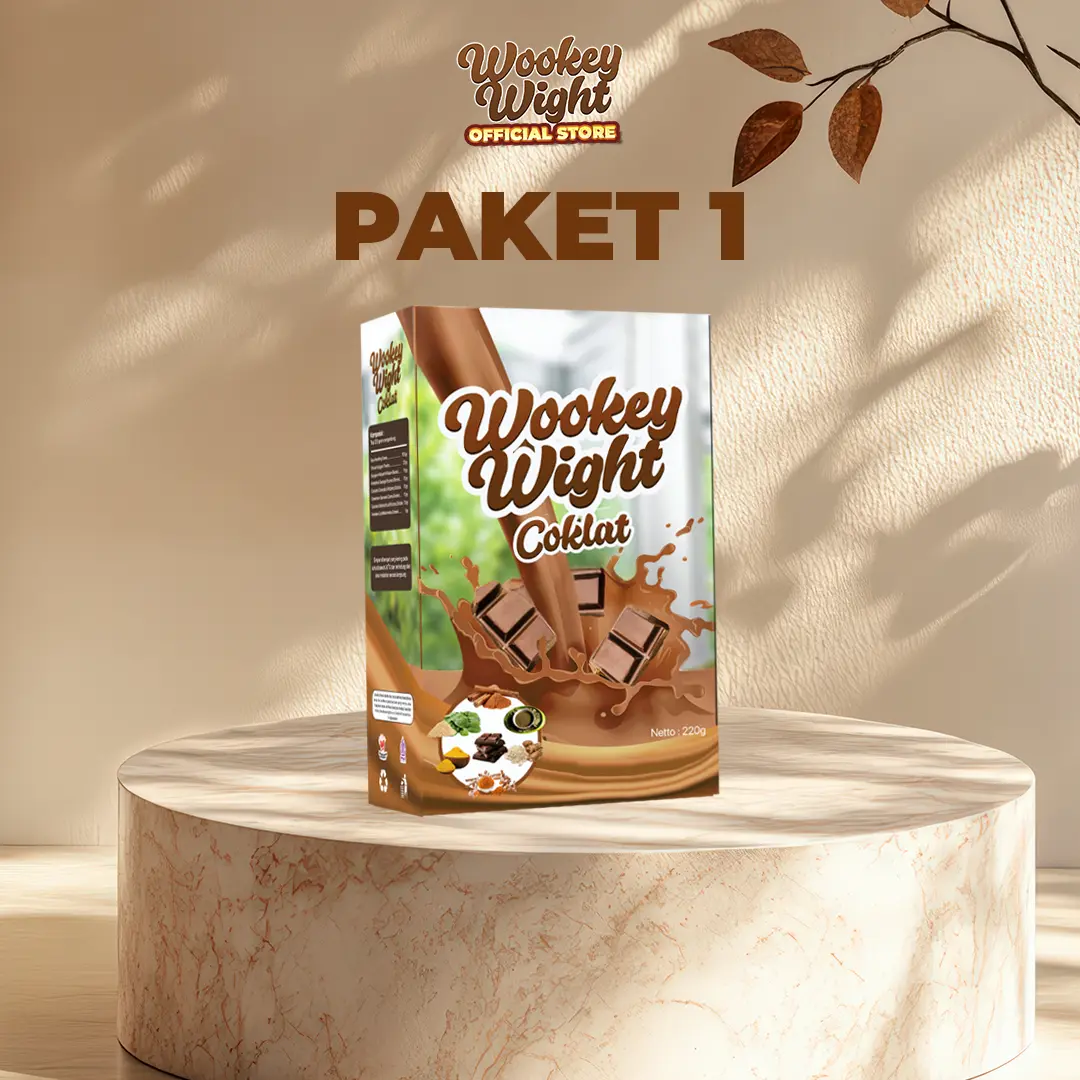 Susu Wookey Rasa Coklat Chocolate paket 1 Box