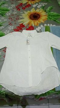 Product Review of Talita blouse Kemeja basic Linen Atasan wanita Casual Korean style Oversize from C** S**e E**i 1