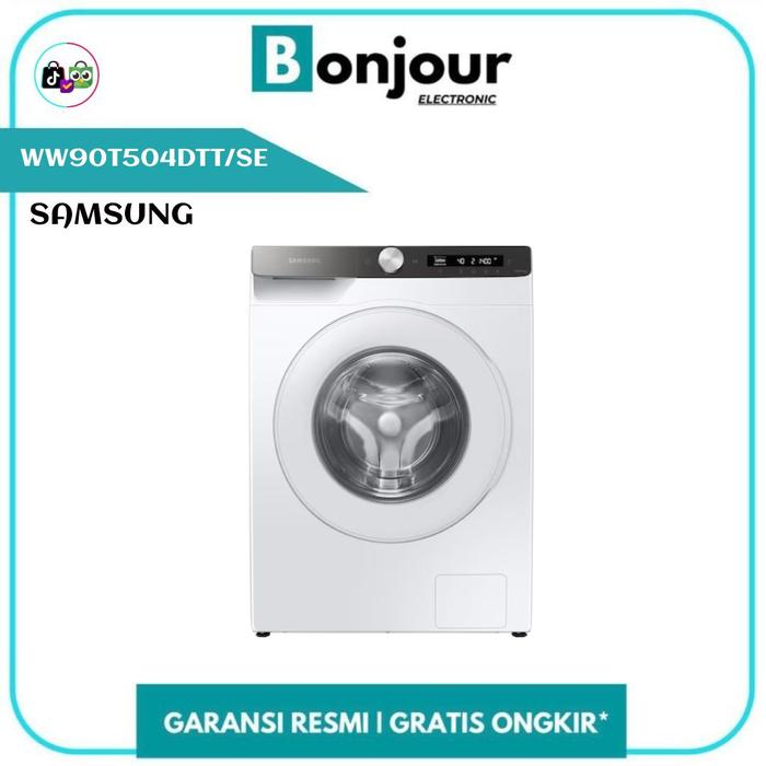 Gambar SAMSUNG FRONT LOADING 9 KG I WW90T504DTT I WW90T I WW90T504DTT/SE dari Bonjour Electronic Official Kota Depok Tokopedia