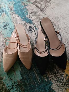 Product Review of HEUS Marte 2 Ways to Wear (Ready Stock) low heels from a** 1