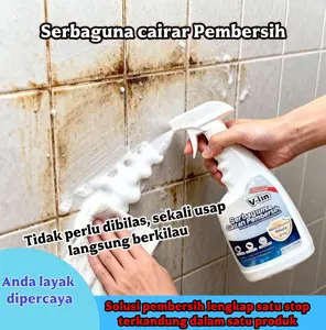 V-lin Pembersih Serbaguna Cairan Pembersih Berbagai Tempat Noda Kaca Meja Debu Kotoran Mengandund Ekstrak Tanaman Anti Bakteri