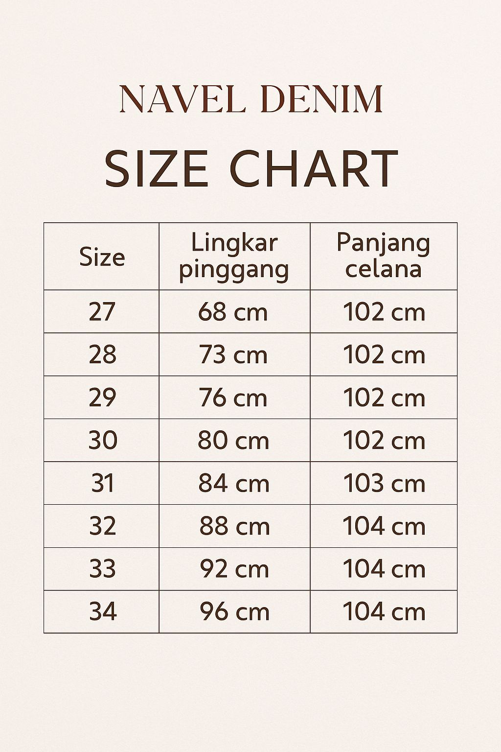 Celana jeans Cutbray Highwaist Belah Depan ukuran 27-34