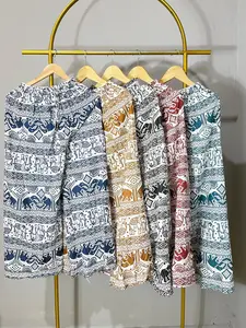 CELANA GAJAH ETNIC Bahan Rayon Adem Unisex