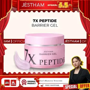 jestham 7× peptide berrier gel 15gr Perawatan Pelembab