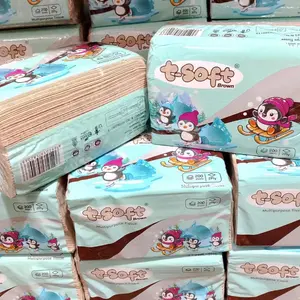 T'SOFT BROWN TISSUE COKLAT 200's 2 ply T'SOFT BROWN TISSUE COKLAT 200's 2 ply