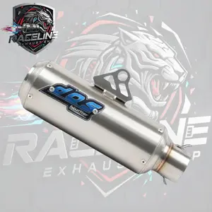 Knalpot GP1 DOS Panjang 20cm Inlet 50 Slincer Only RaceLine