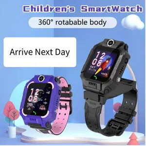 Smartwatch anak Q19 Anti Air Jam tangan anak 2G anak Gps Digital Smartwatch 360° Rotation Waterproof Kids