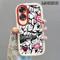 Gambar MHKEID Casing Hp untuk OPPO A60 4G Case tren Kasing Berwarna-warni Cesing Silikon Softcase kepulan krim Casing - Gaya1, OPPO A60 4G dari MHKEID MALL Kab. Tangerang 2 Tokopedia