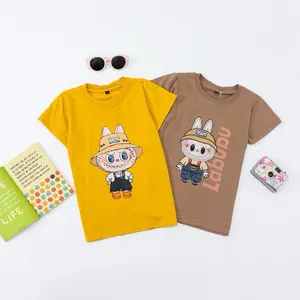 Rapunzel- Baju Kaos Anak Labubu Viral Kaos Anak Laki-Laki Perempuan Usia 1-6 tahun