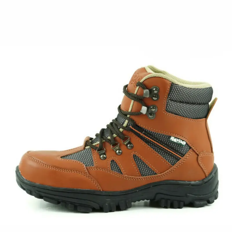 Sepatu Boots Safety Pria Ujung Besi Kerja Proyek Lapangan Original M50 4