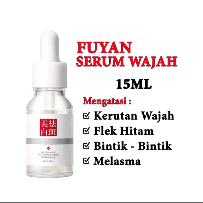 FUYAN Serum Wajah Nikotinamide Spot White Essence 15ML Serum Flek Hitam Freckle Remove  Dark Spot Melasma 0