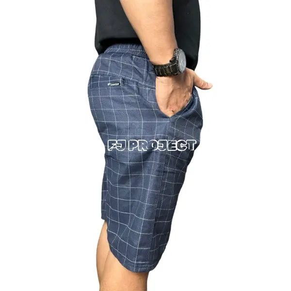 TARTAN PANTS 100rb dapat 4pcs Celana Pendek Pria Dewasa Distro Motif Kotak Trendy Casual Santai 2