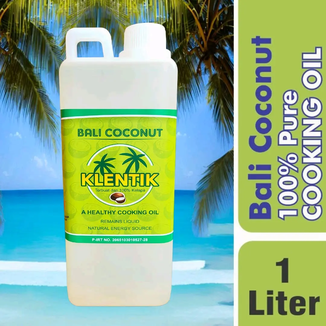 MINYAK GORENG KELAPA / TANUSAN / KLENTIK 1000ML